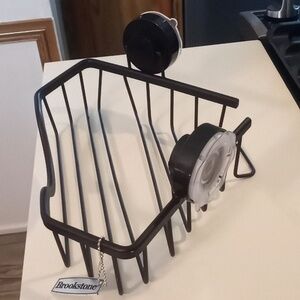 Nwot Brookstone Metal Caddy